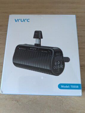 VRURC T0558 Mini 5000mAh Portable Power Bank (Pink) NWT
